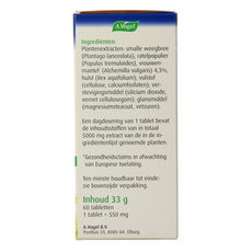 A Vogel Alchemilla gewrichten tabletten 60.00 Tabletten