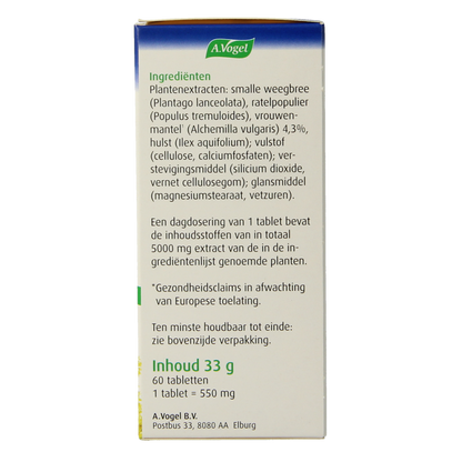 A Vogel Alchemilla gewrichten tabletten 60.00 Tabletten