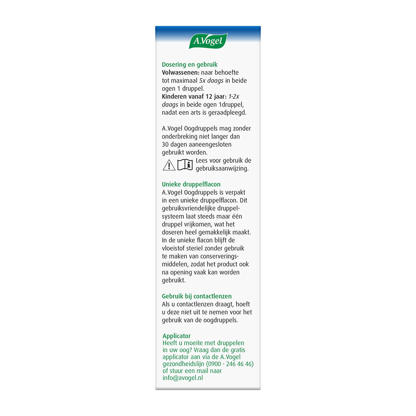 A Vogel Oogdruppels 10 Milliliter