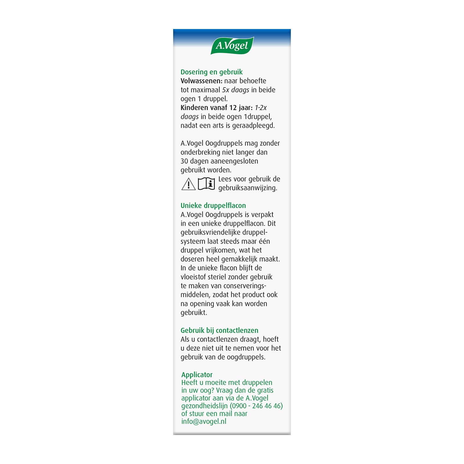 A Vogel Oogdruppels 10 Milliliter