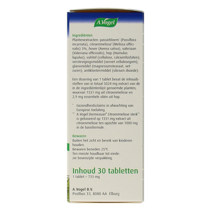 A Vogel Nachtrust sterk 30.00 Tabletten