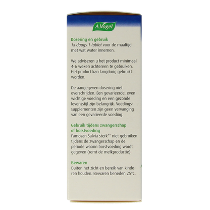 A Vogel Famosan salvia overgang sterk 25.00 Tabletten
