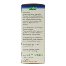 A Vogel Famosan salvia overgang sterk 25.00 Tabletten