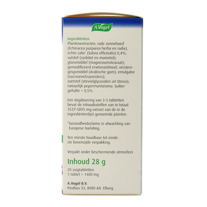 A Vogel Keeltabletten 20.00 Tabletten
