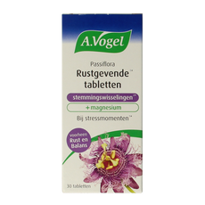 A Vogel Passiflora rustgevende tabl. stemmingswisselingen 30 Tabletten