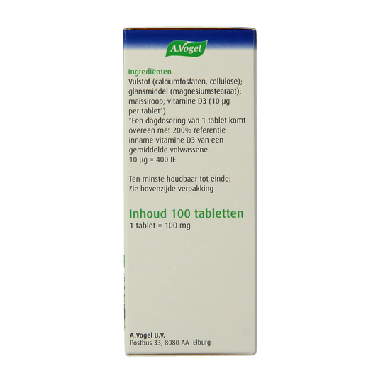 A Vogel Vitamine D3 10ug 100.00 Tabletten