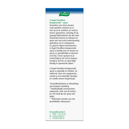 A Vogel Passiflora rustgevende spray 20.00 Milliliter