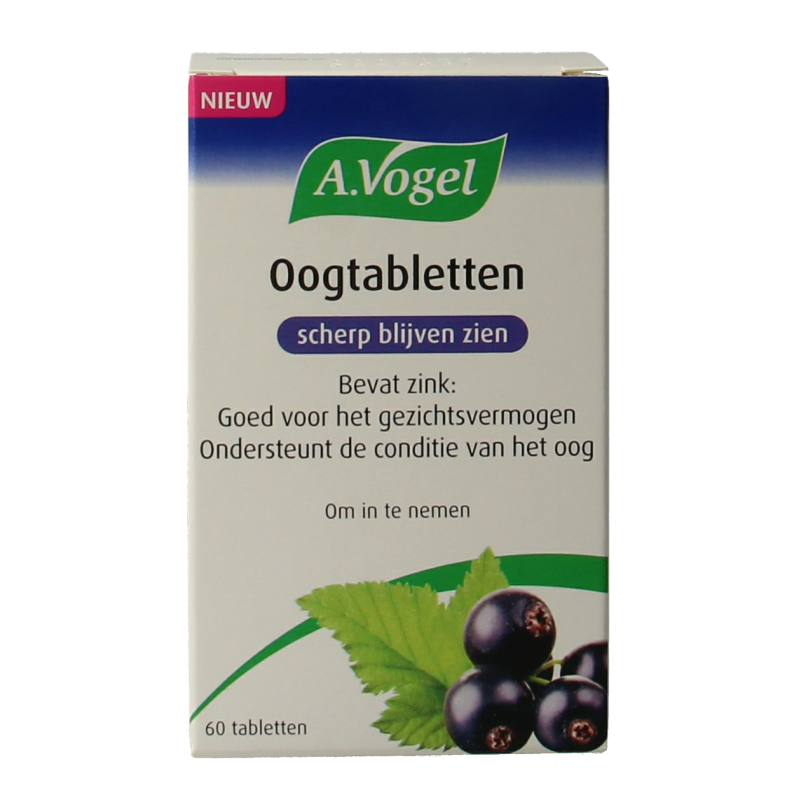 A Vogel Oogtabletten 60 Tabletten