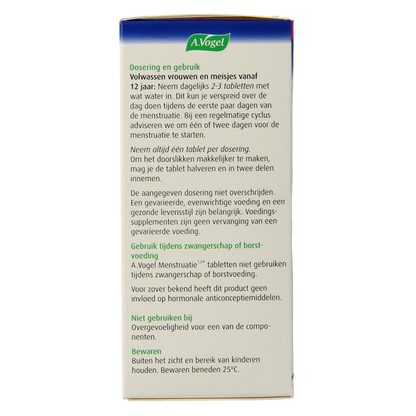 A Vogel Menstruatietabletten 30.00 Tabletten