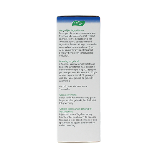 A Vogel Neusspray bijholte eerste symptomen 20 Milliliter