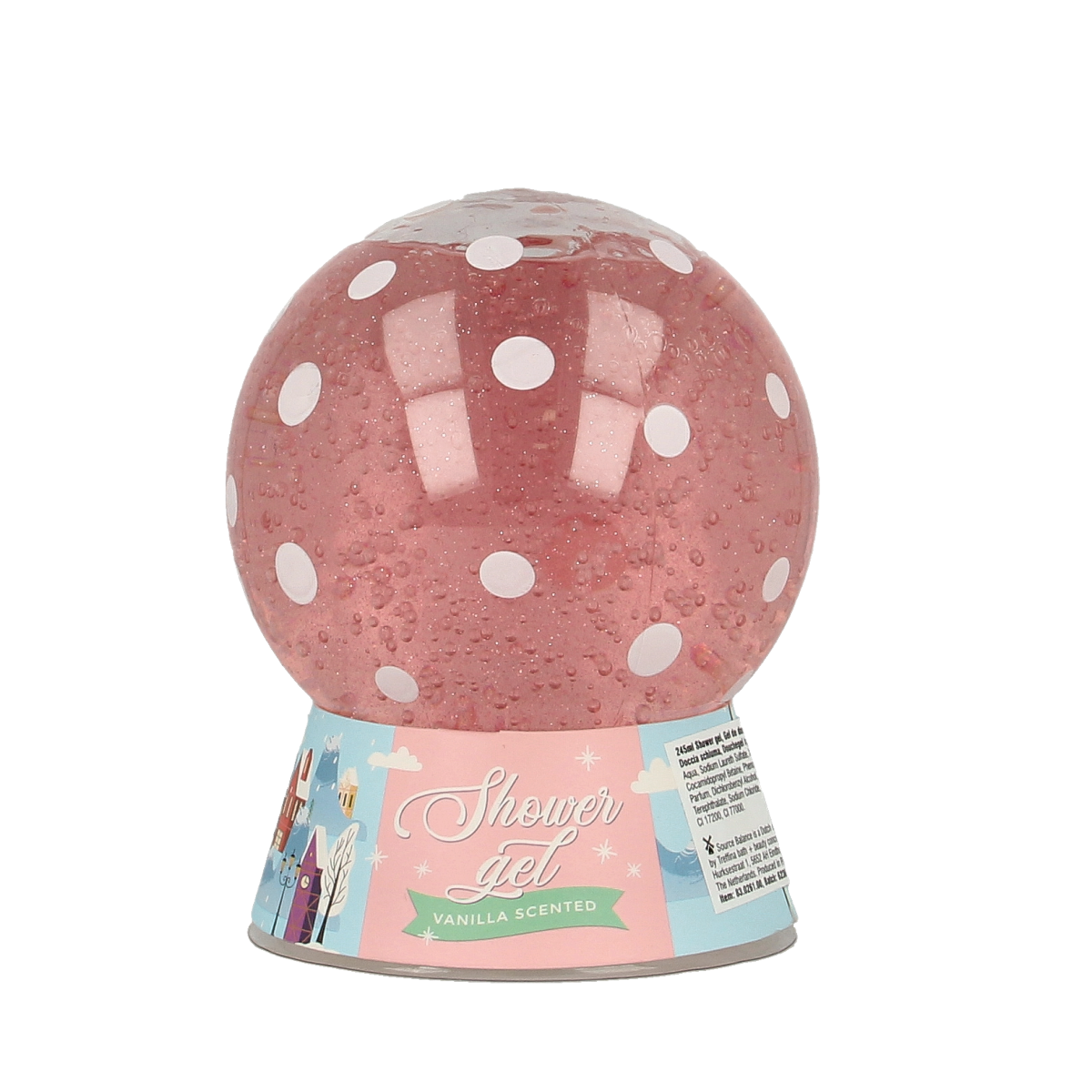 Merkloos Winter days badgeschenkset sneeuwbal  245.00 Milliliter