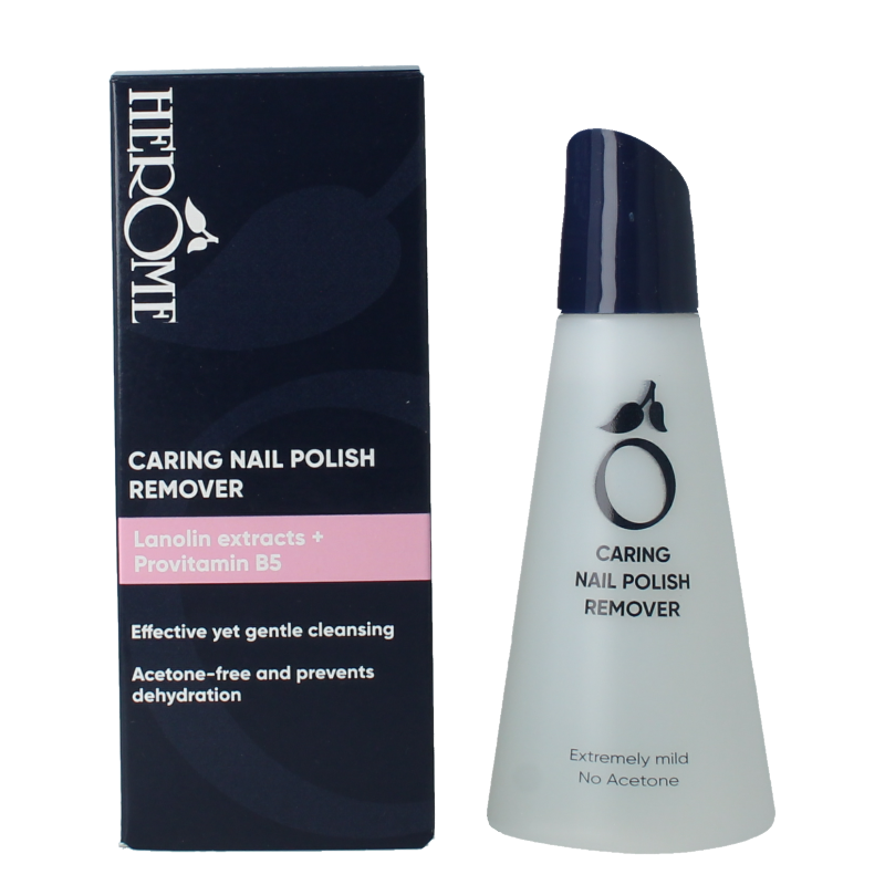 Herome Caring nailpolish remover 120 Milliliter