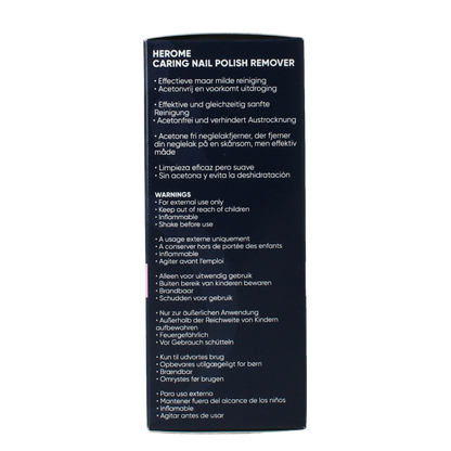 Herome Caring nailpolish remover 120.00 Milliliter