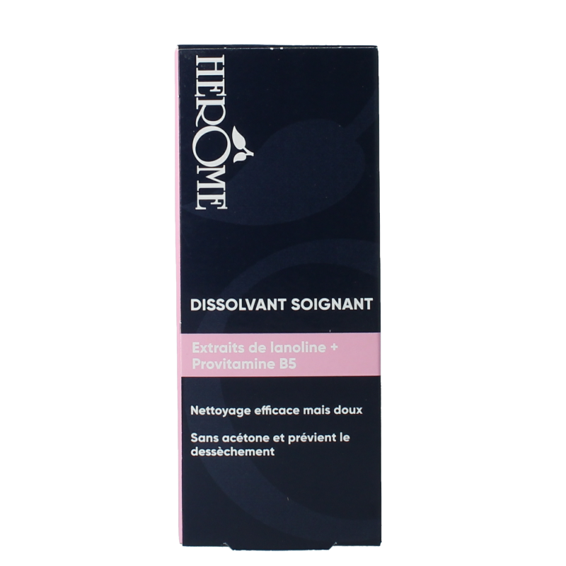 Herome Caring nailpolish remover 120 Milliliter