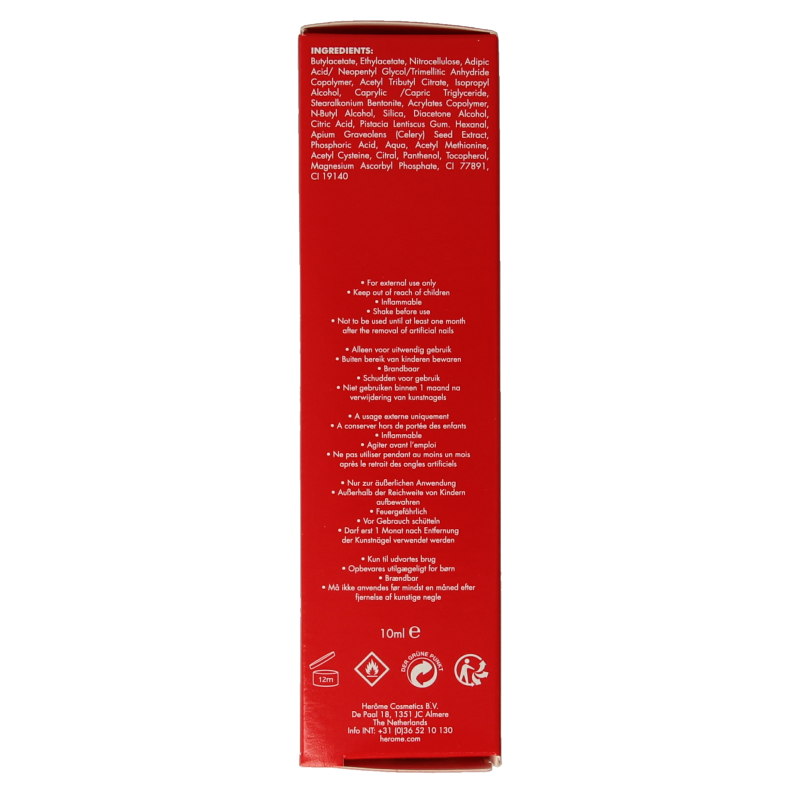 Herome Nagelverharder extra sterk 10 Milliliter