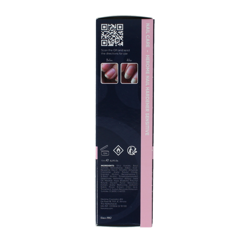 Herome Nagelverharder sensitive 10 Milliliter