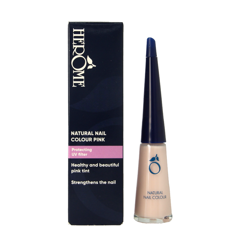 Herome Natural nail colour pink 10 Milliliter
