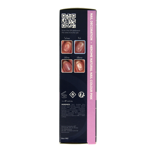 Herome Natural nail colour pink 10.00 Milliliter