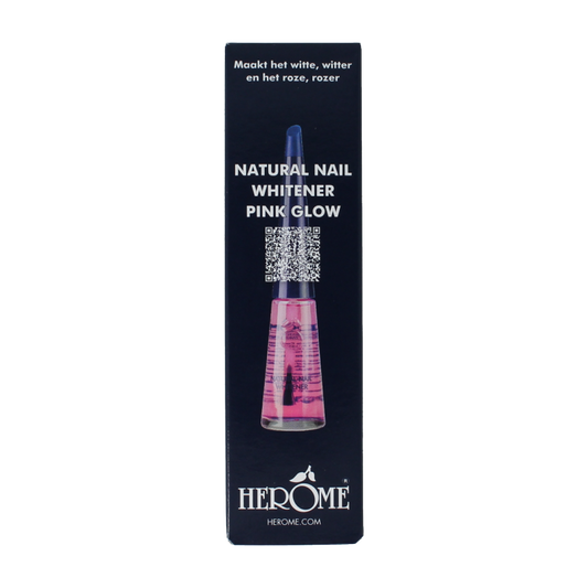 Herome Natural nail whitener pink glow 10 Milliliter