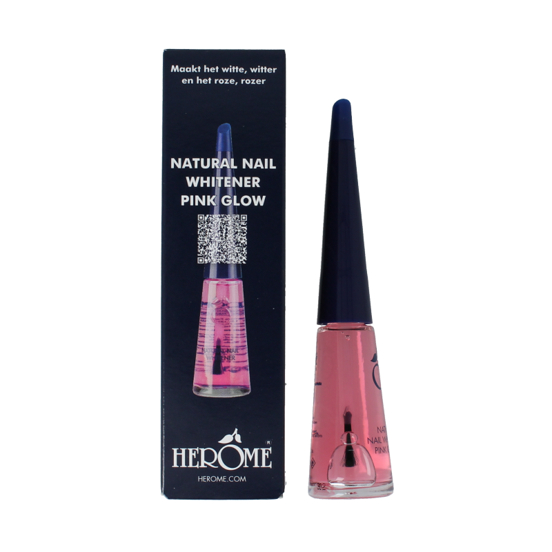 Herome Natural nail whitener pink glow 10 Milliliter