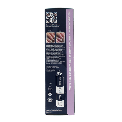 Herome Natural nail whitener pink glow 10.00 Milliliter