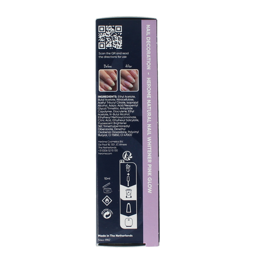 Herome Natural nail whitener pink glow 10.00 Milliliter