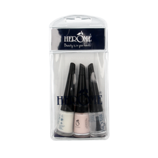 Herome French manicure set mini 3 x 4 ml 1.00 Set