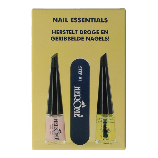 Herome Essentials set voor droge & geribbelde nagels 1 Set