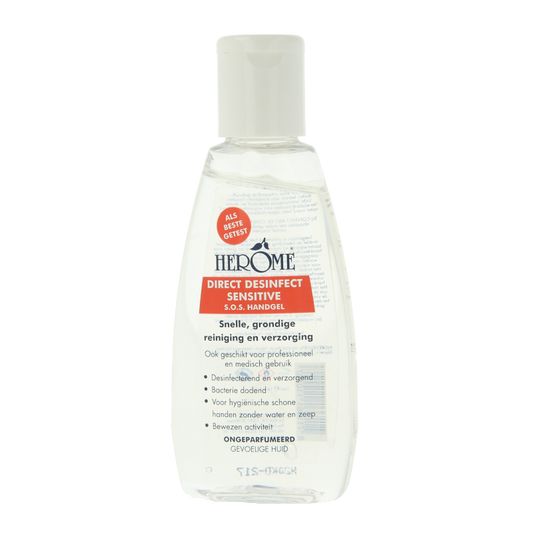 Herome Direct desinfect ongeparfumeerd sensitive 75 Milliliter