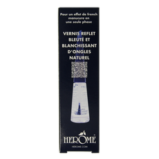 Herome Natural nail whitener blue glow 10 Milliliter