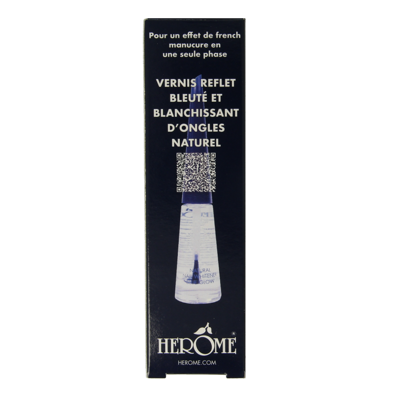 Herome Natural nail whitener blue glow 10 Milliliter