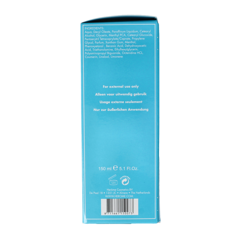 Herome Daily protection foot cream 150 Milliliter