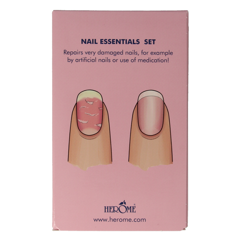 Herome Essentials set voor zeer beschadigde nagels 1 Set