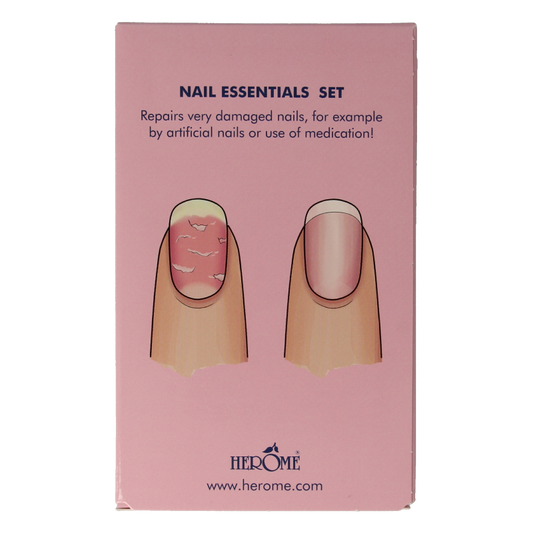 Herome Essentials set voor zeer beschadigde nagels 1 Set