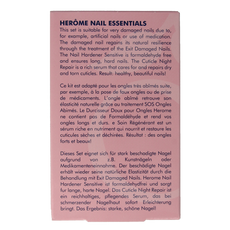 Herome Essentials set voor zeer beschadigde nagels 1 Set