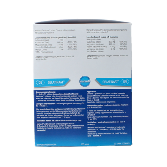 Mariandl Classic (gelatinaat) 500.00 Gram