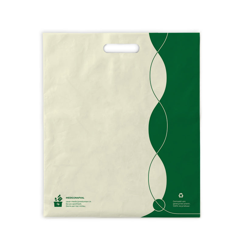 Brocacef Draagtas LDPE met handgreep 380x450 500 Stuks