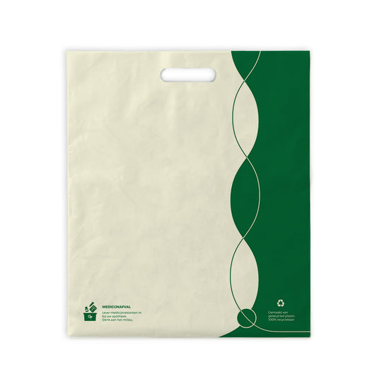 Brocacef Draagtas LDPE met handgreep 380x450 500 Stuks