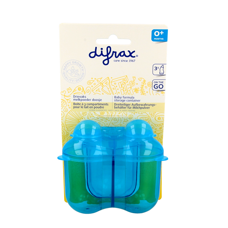 Difrax Drievaksdoosje assorti 1 Stuks