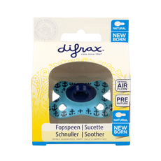 Difrax Fopspeen natural newborn  1 Stuks