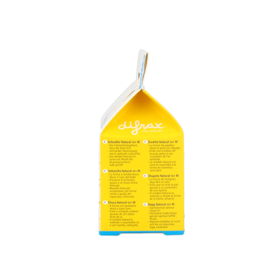 Difrax Fopspeen natural 12+ maanden  1 Stuks