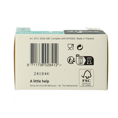 Difrax Flesspeen large natural 6+ maanden 2 Stuks