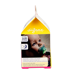 Difrax Fopspeen dental 12+ maanden glow in the dark 1 Stuks