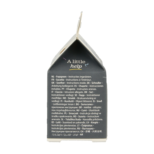 Difrax Fopspeen natural 12+ maanden assorti 1 Stuks