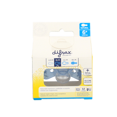Difrax Fopspeen natural 6+ maanden nacht 1 Stuks