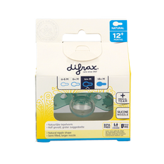 Difrax Fopspeen natural 12+ maanden nacht 1 Stuks