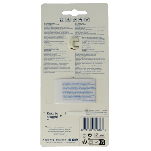 Difrax Fopspeenkoord assorti 1 Stuks