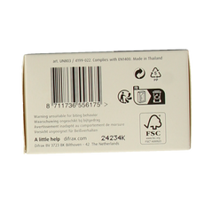 Difrax Fopspeen natural 18+ maanden assorti 1 Stuks