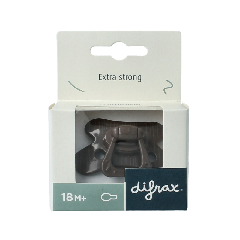 Difrax Fopspeen 18+ maanden natural 1 Stuks