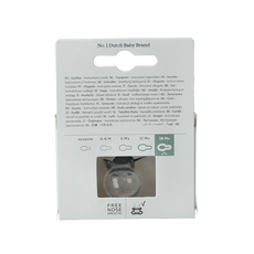 Difrax Fopspeen 18+ maanden natural 1 Stuks